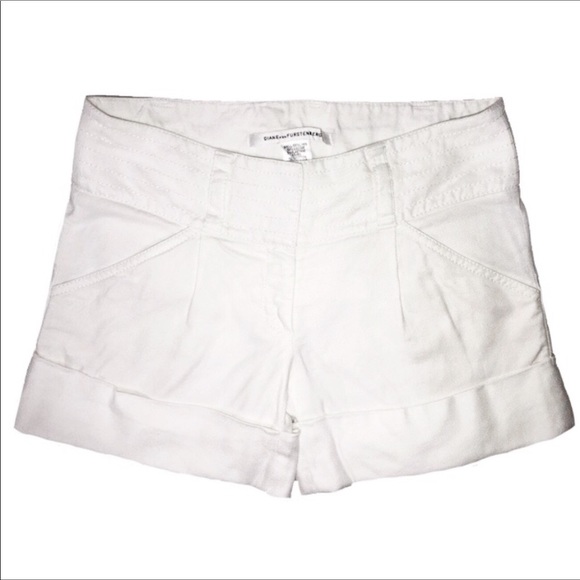Diane Von Furstenberg Pants - SOLD-Diane Von Furstenburg High Waist Linen Shorts